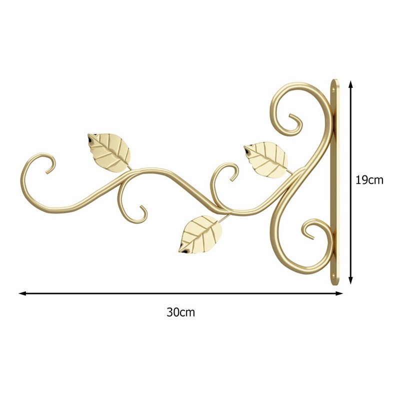 Suport de depozitare Suport pentru flori pentru balcon Suport pentru plante Umeraș Coșuri din fier forjat Accesorii pentru decorarea balconului turnat modern