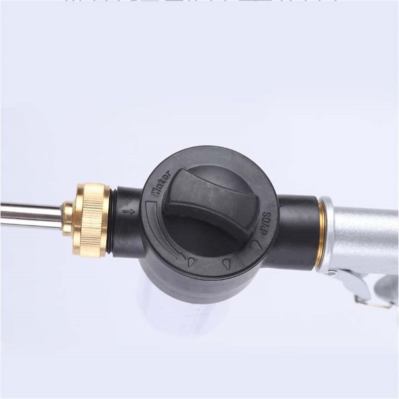 Aukšto slėgio plovimo vandens purškimo pistoletas Automobilių plovimo mašina Sodo laistymo žarnos antgalis Purkštukas Putų valymo vandens pistoletas