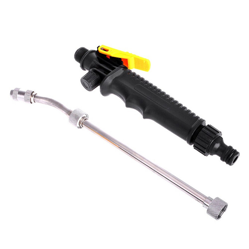 Pistol de apă de înaltă presiune Mâner duză Furtun reglabil Baghetă Pulverizator Spălat cupru Mașină Udarea plantelor Sprinkler 30cm/48cm/56cm