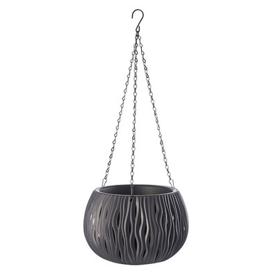 Ghiveci de flori agățat din fier Cachepot decorativ Coș de flori Ghivece de grădină Pot de flori Ghiveci de flori Coș de jardinier agățat Decorarea casei