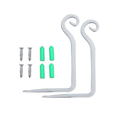 1/2 buc. Suporturi metalice pentru coș pentru agățat cârlig pentru plante de grădină, decorațiuni de perete, fier rezistent, în formă de S, cârlig pentru ghiveci, lanternă agățată