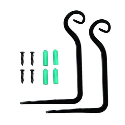 1/2 buc. Suporturi metalice pentru coș pentru agățat cârlig pentru plante de grădină, decorațiuni de perete, fier rezistent, în formă de S, cârlig pentru ghiveci, lanternă agățată