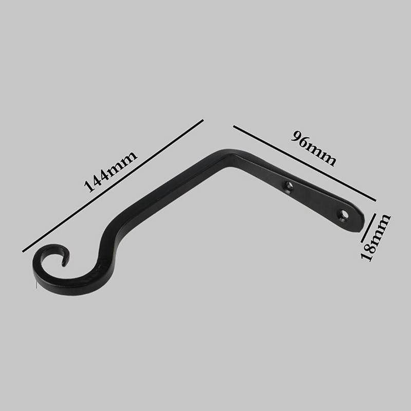1/2 buc. Suporturi metalice pentru coș pentru agățat cârlig pentru plante de grădină, decorațiuni de perete, fier rezistent, în formă de S, cârlig pentru ghiveci, lanternă agățată