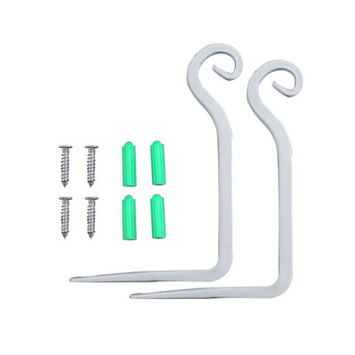 1/2 buc. Suporturi metalice pentru coș pentru agățat cârlig pentru plante de grădină, decorațiuni de perete, fier rezistent, în formă de S, cârlig pentru ghiveci, lanternă agățată