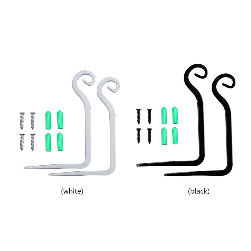 1/2 buc. Suporturi metalice pentru coș pentru agățat cârlig pentru plante de grădină, decorațiuni de perete, fier rezistent, în formă de S, cârlig pentru ghiveci, lanternă agățată