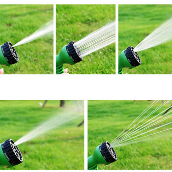 7 στυλ Πιστόλι νερού υψηλής πίεσης Πιστόλι ψεκασμού άρδευσης κήπου, πότισμα, λάστιχο, ακροφύσια ομίχλης πιστολιού νερού, εργαλείο πλυσίματος αυτοκινήτων Irrigat