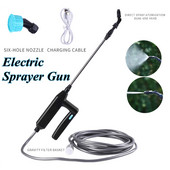 Elektromos permetezőpisztoly nagy teljesítményű automatikus levegőszivattyú permetező fúvóka locsoló öntözés kerti növény Mister öntöző szórópisztoly