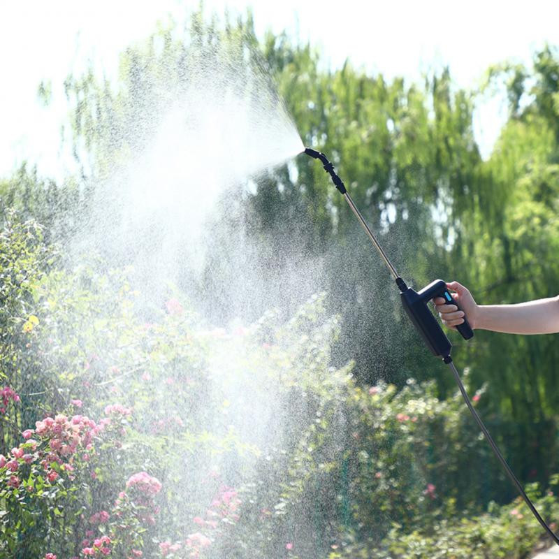 Elektromos permetezőpisztoly nagy teljesítményű automatikus levegőszivattyú permetező fúvóka locsoló öntözés kerti növény Mister öntöző szórópisztoly