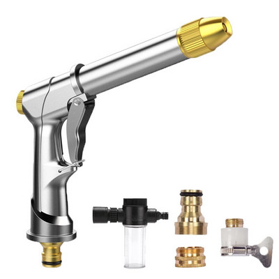 Noua duză pentru furtun pentru pistol de apă Spălătorie de mașini Spray pentru udarea grădinii Instrument de irigare prin stropire a plantelor de înaltă presiune