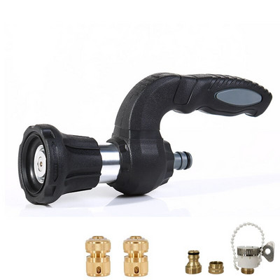 Pistol de pulverizare nou îmbunătățit 2021, duză de incendiu reglabilă, sistem de stropire pentru furtun de grădină, mașină de spălat cu înaltă presiune, pistol de udare pentru spălătorie auto