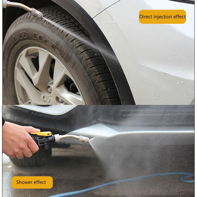 56 cm-es vízpisztoly nagynyomású tömlőfúvóka kerti öntözőgép autómosó pisztoly Kerti tömlő vízsugár fém vezeték nélküli lándzsa permetező