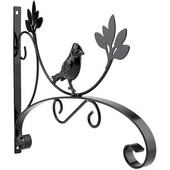 Akasztható kosártartó konzolok falra akasztható fém növény horog madáretető Szélcsengő Lámpás terasz terasz pázsit kültéri kert dekoráció