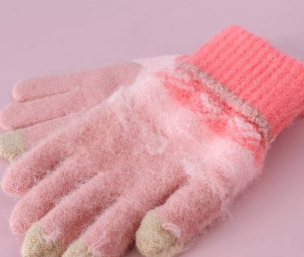 Žieminės vaikiškos pirštinės berniukams ir mergaitėms