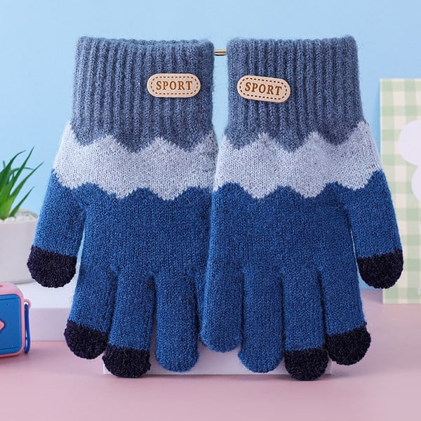 Žieminės vaikiškos pirštinės berniukams ir mergaitėms