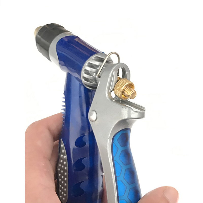 Pistol de udat de înaltă presiune pentru grădină Duză pentru furtun Duză reglabilă Pistol de apă Furtun pentru gazon Pulverizator multifuncțional Instrument de curățare