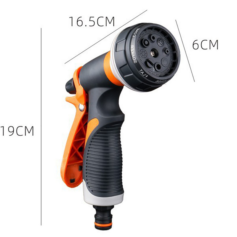 Többfunkciós kerti víztömlő fúvóka háztartási autómosó locsolócső cső locsoló sprinkler sprinkler szerszám