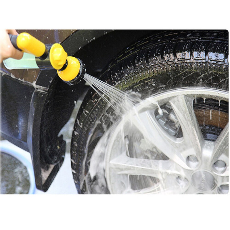 Pistol de apă pentru spălat auto Duză pentru furtun Jet de pulverizare Pistol de apă de grădină Sprinkler de înaltă presiune Lance de spumă Instrument de curățare a automobile