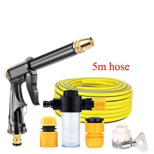 Mașină de spălat cu înaltă presiune Pistol de apă Pistol de udare de grădină Duză de furtun Pulverizator de pulverizare pentru jet de apă Spumă Oală Instrument de curățare a mașinii