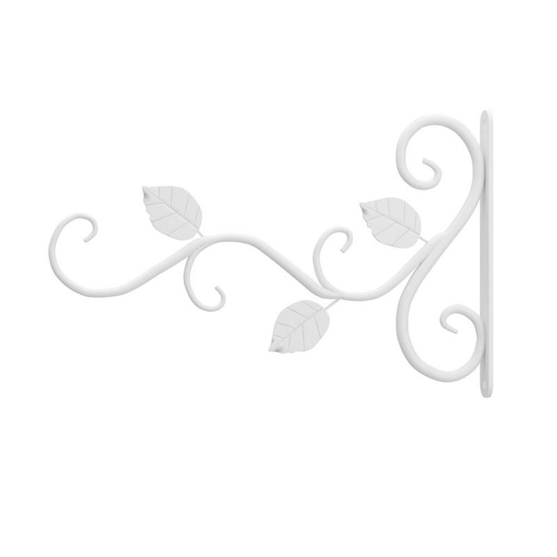 Pakabinama krepšelio kabykla gėlių vazonams Namų sodo apdailai geležies augalų kaltinis stendas Ekonomiškas gėlių stovas