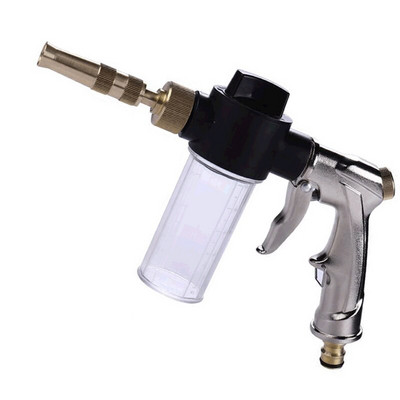 Pistol portabil cu apă de înaltă presiune pentru curățarea mașinii de spălat auto, furtun de udare a grădinii, duză, aspersor, pistol de apă cu spumă, dropshipping