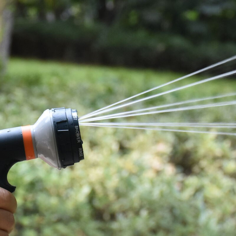 Pulverizare reglabilă pentru udarea gazonului, spălătorie auto multifuncțională, duză de înaltă presiune, kit pentru irigare cu apă, pentru furtun 1/2 3/4