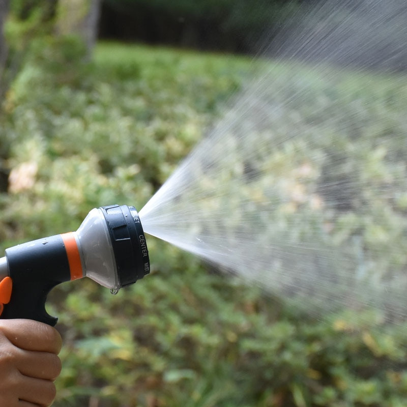 Pulverizare reglabilă pentru udarea gazonului, spălătorie auto multifuncțională, duză de înaltă presiune, kit pentru irigare cu apă, pentru furtun 1/2 3/4
