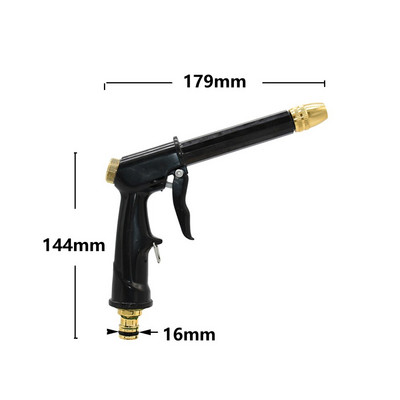 Sodo laistymas aukšto slėgio vandens purškimo pistoletas Sodo žarna vamzdis vejos purkštuvai Reguliuojamas režimas Purškimas Drėkinimas Automobilių plovykla