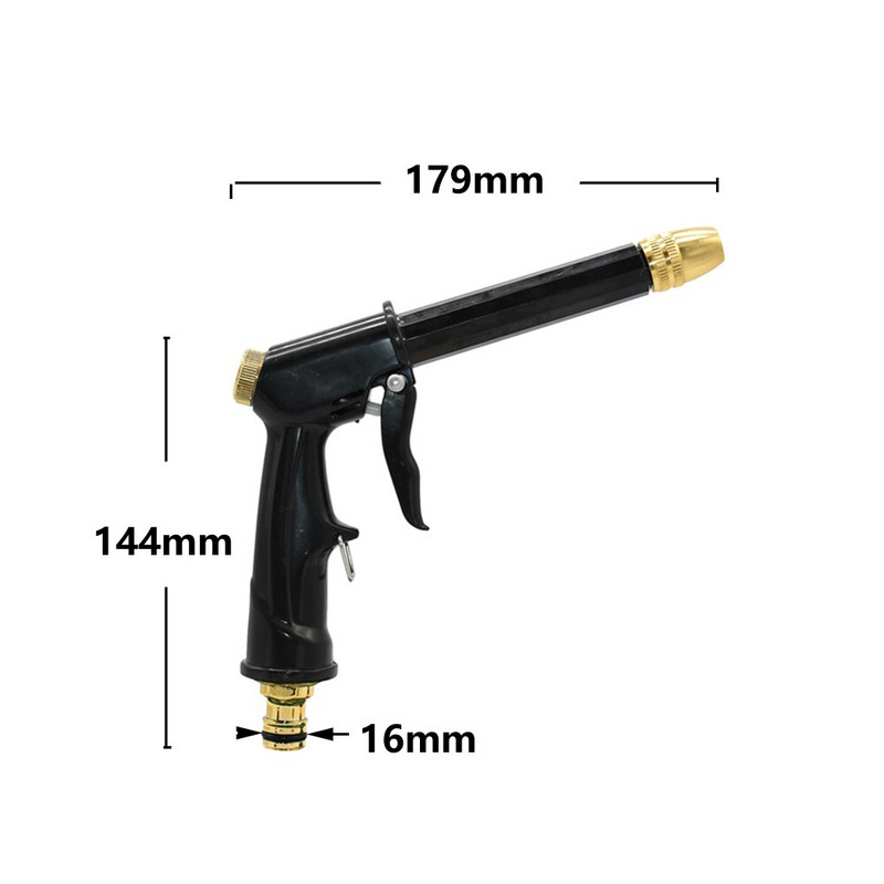Sodo laistymas aukšto slėgio vandens purškimo pistoletas Sodo žarna vamzdis vejos purkštuvai Reguliuojamas režimas Purškimas Drėkinimas Automobilių plovykla