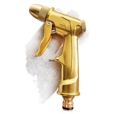 Pistol de vopsea din aliaj de cupru, metal, aluminiu, spălat, mașină, pistol cu apă de înaltă presiune, duș, pistol cu apă multifuncțional, duză stropitor