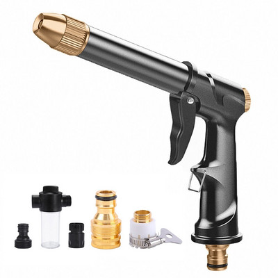 Aukšto slėgio vandens pistoletas automobilių plovimo mašina sodo laistymo srove žarna antgalis purkštukas laistymo purškiamas purkštuvas automatinio valymo įrankis