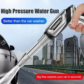 Pistol portabil cu apă de înaltă presiune pentru curățarea mașinii de spălat mașini Furtun de udare a grădinii Duză Sprinkler Pistol de apă cu spumă Ofertă caldă