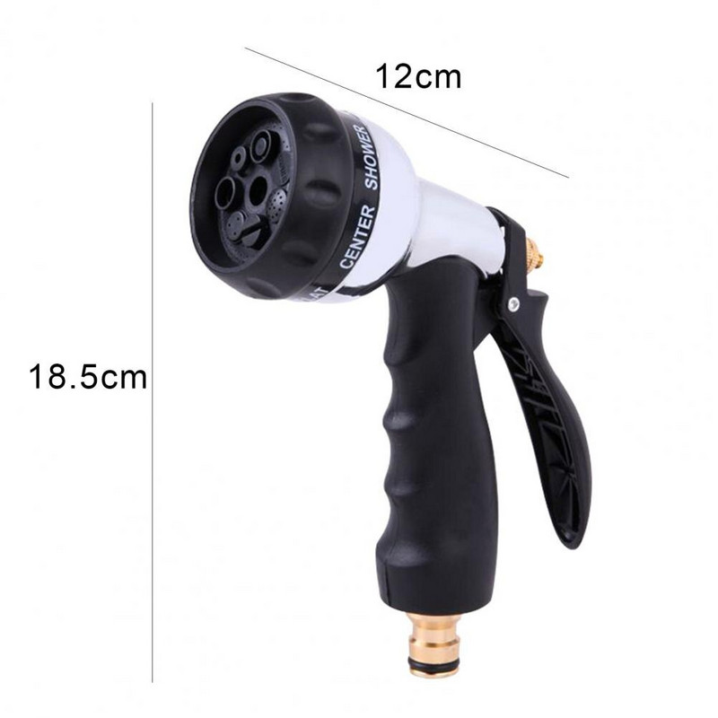 MZ 247 7 функции спрей дюза силно водно налягане маркуч за поливане спрей дюза за измиване на автомобили поливане цветя душ