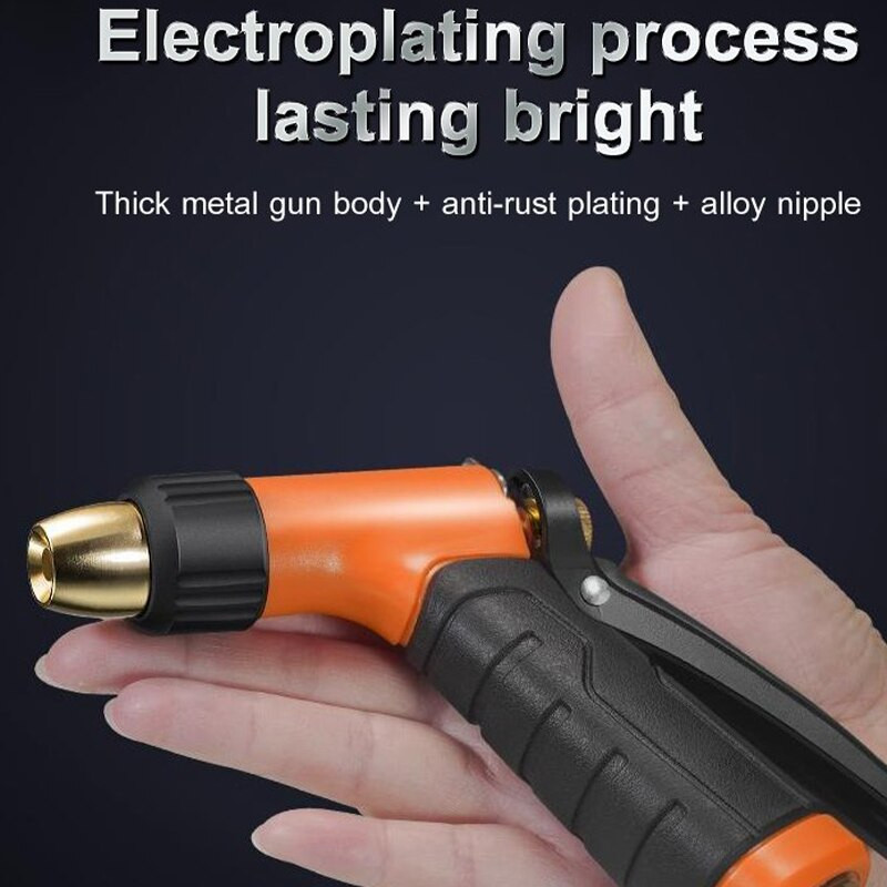 Пистолет за автомивка Пистолет за автомивка с високо налягане Домашна автомивка Градина Пистолет за пръскане на метал Спрей дюза за миене Уред за почистване с високо налягане за авто
