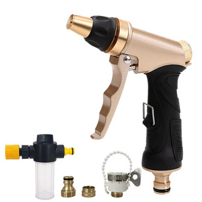 Unelte de grădină, pistol de apă, duză pentru furtun, udare casnică multifuncțională, spălătorie de mașini, pulverizator de apă, pistol de apă de înaltă presiune, Dropshipping
