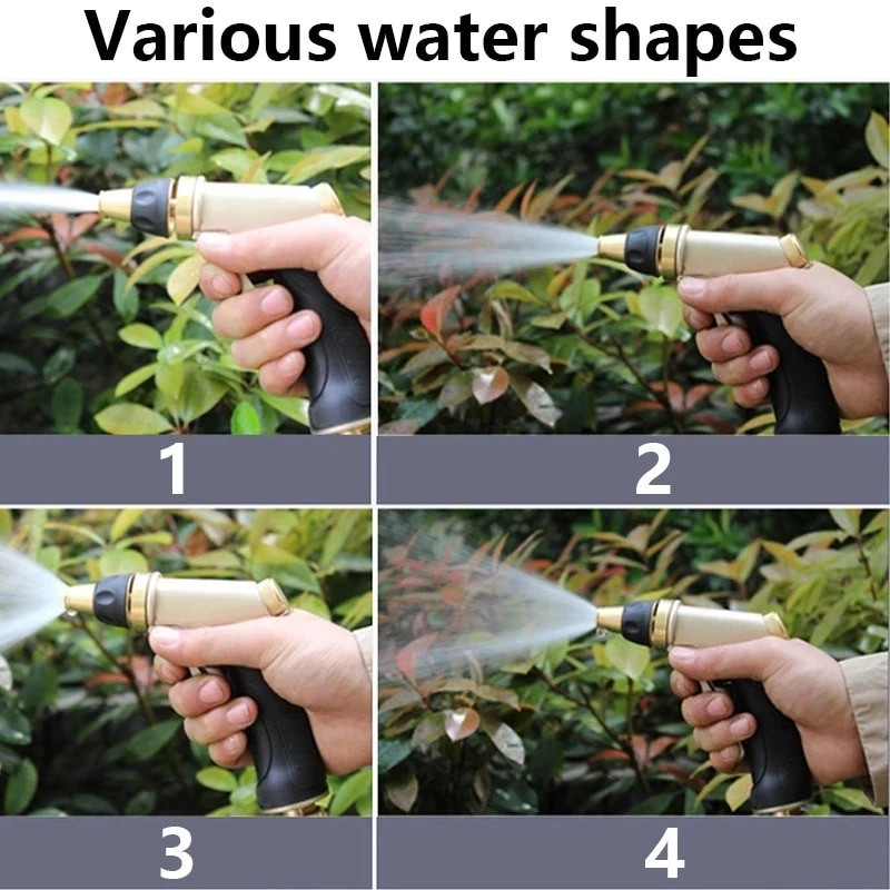 Unelte de grădină, pistol de apă, duză pentru furtun, udare casnică multifuncțională, spălătorie de mașini, pulverizator de apă, pistol de apă de înaltă presiune, Dropshipping