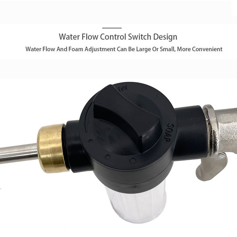 Aukšto slėgio vandens purškimo pistoleto plovimo mašina Automobilių plovimo mašina Sodo laistymo žarnos antgalis Purkštukas Putų valymo vandens pistoletas