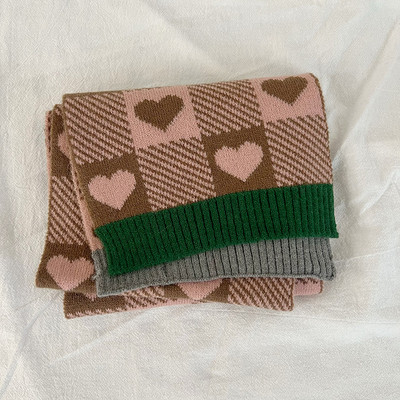 Esarfa tricotata pentru copii pentru fete si baieti