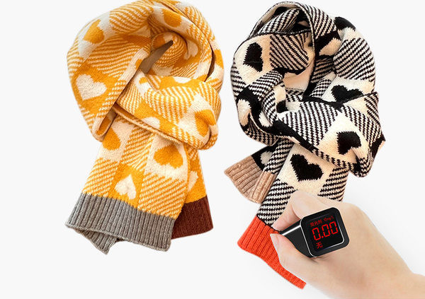 Esarfa tricotata pentru copii pentru fete si baieti