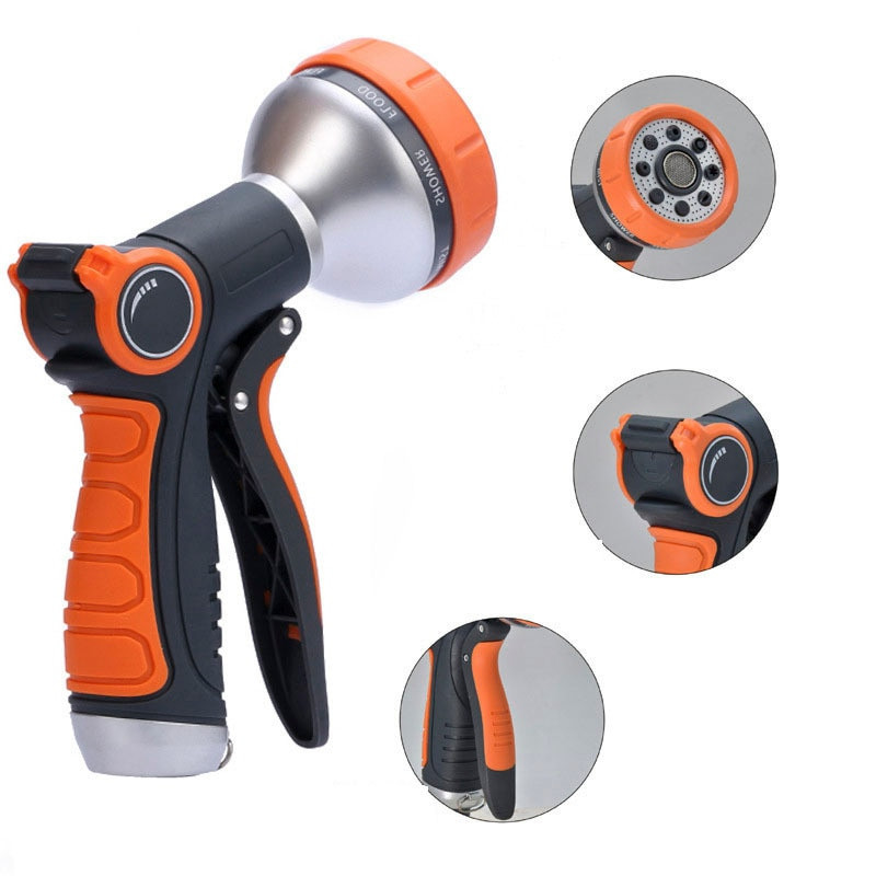 Mașină de spălat cu înaltă presiune multifuncțională Pistol de pulverizare cu apă Spălarea mașinii Grădină Furtun de udare Duză Stropitor Spumă Curățare pistol de apă