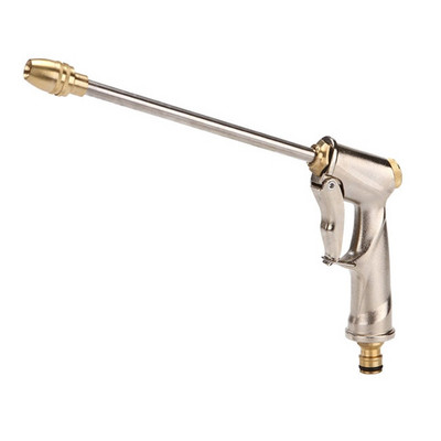 Pistol de apă de înaltă presiune, lănci reglabile de spălat auto, pistol cu spumă, pentru irigare a casei, grădină, hidrolimpiadora, duză pentru furtun de stropire din metal