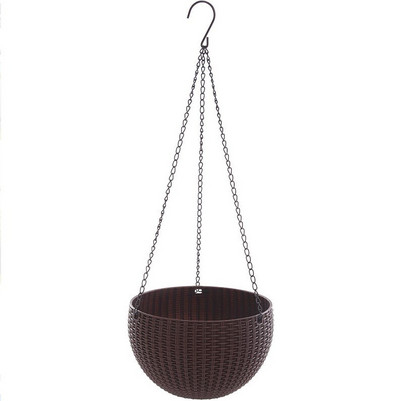 Smola Viseće posude Posude Košara Viseća biljka Posuda za cvijeće Vješalica Vanjski viseći držač posuda Košara za zidnu dekoraciju vrta