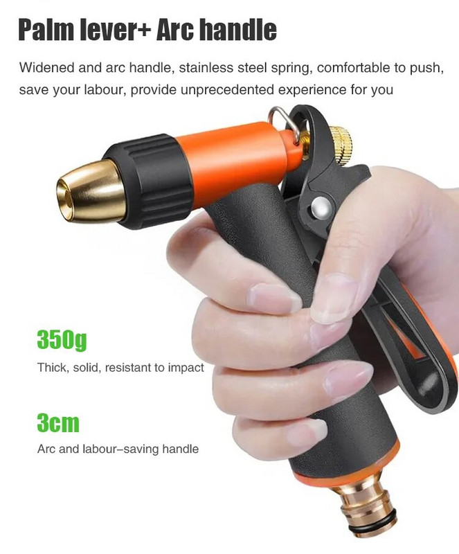 nagynyomású vízpisztoly készlet Nyújtható robbanásgátló tömlő vízpermetező háztartási D3 egypisztoly csatlakozó 15M rugócső