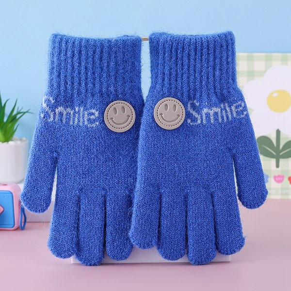 Mănuși de iarnă pentru copii pentru băieți și fete cu logo și inscripție