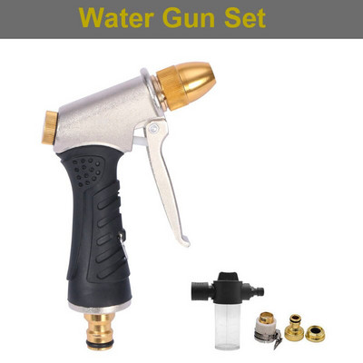 Kerti vízpermetező pisztolymosó autómosó állítható öntöző locsoló fúvóka öntöző virágtisztító eszköz