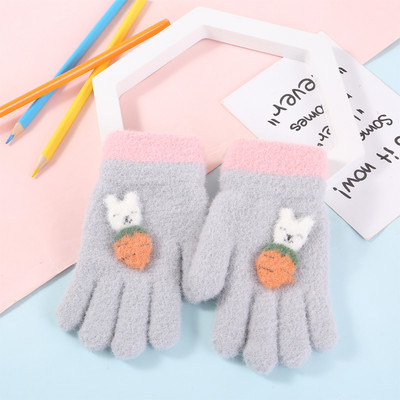 Παιδικά χειμωνιάτικα γάντια με απλικέ για αγόρια και κορίτσια