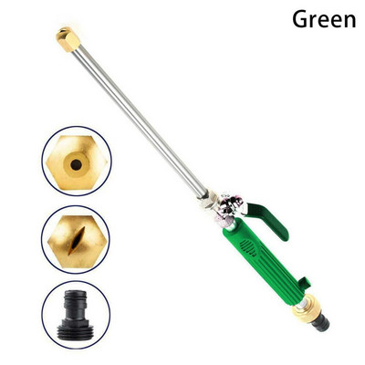 Mintiml autós nagynyomású vízpisztoly öntöző spray sprinkler tisztítóeszköz 46 cm-es Jet kerti mosó tömlő pálca fúvóka permetező