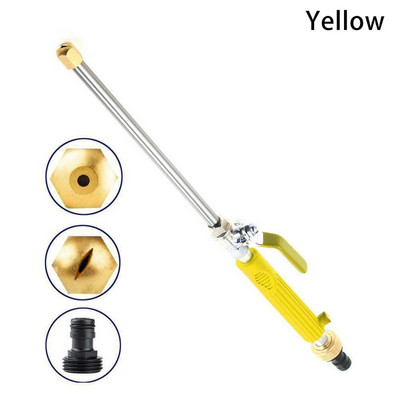 Mintiml autós nagynyomású vízpisztoly öntöző spray sprinkler tisztítóeszköz 46 cm-es Jet kerti mosó tömlő pálca fúvóka permetező