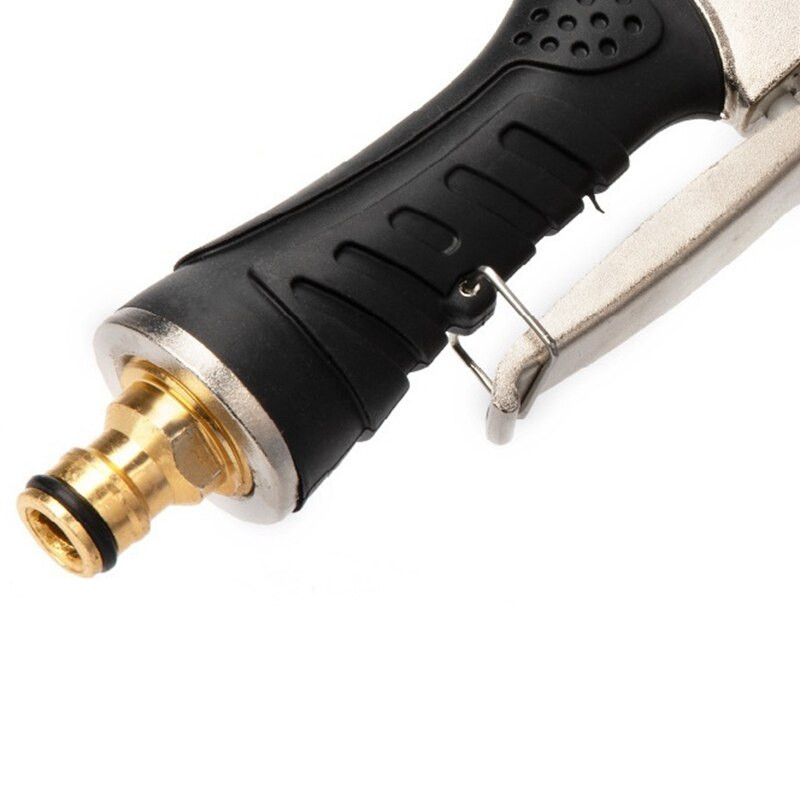 Metalinis vandens pistoletas aukšto slėgio buitinis automobilių plovimo pistoletas Galvaninis pailgintas sodo laistymo vandens pistoleto antgalis