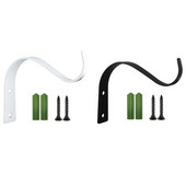 1 rinkinys 4,5 colio lenkiamas S formos pakabinamas gėlių vazono laikiklis.