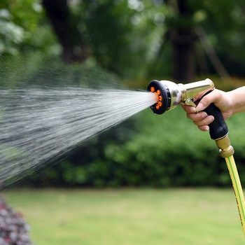 Πιστόλι πλύσης υψηλής πίεσης 9 τρόπων ψεκασμού Ανθεκτικό πιστόλι νερού χειρός Εργαλεία ποτίσματος εξωτερικού χώρου κήπου Καθαρισμός άρδευσης